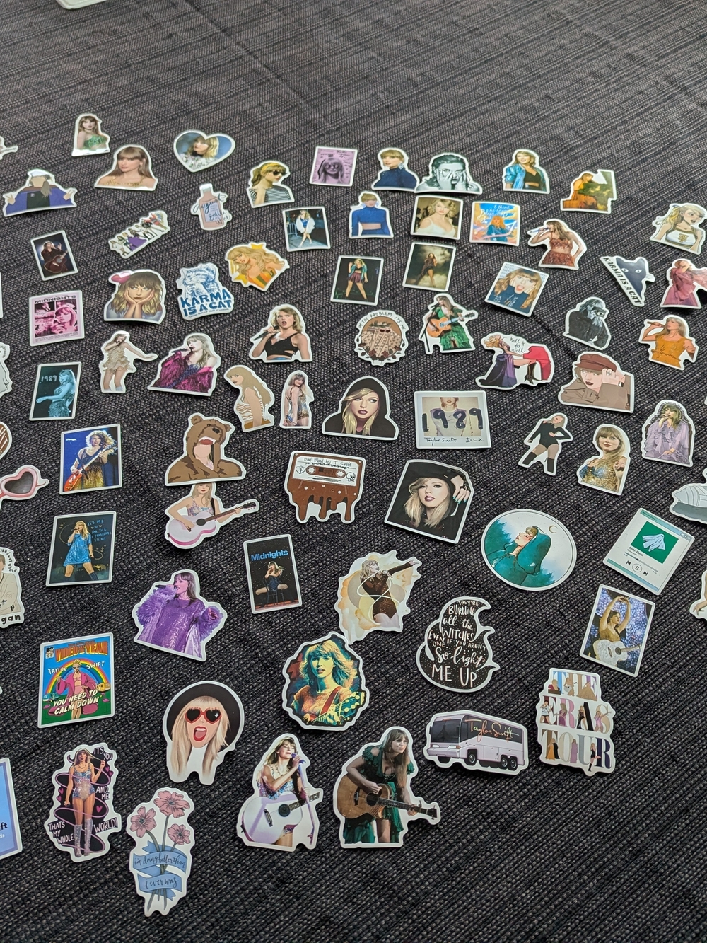 Taylor Swift Multi-Color Sticker Sheet